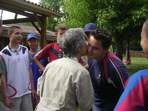 La remise du troph&eacute;e