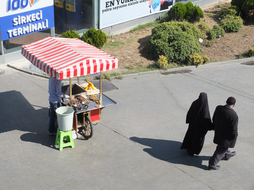 Istambul - passants