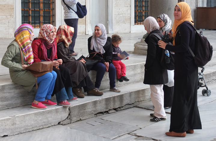 Istambul - voile et coquetterie